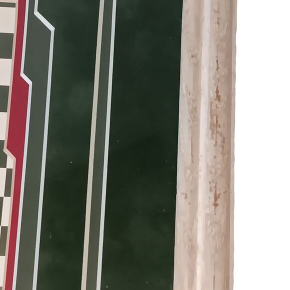 VTG Barbara Mock Radish Print Matted And Framed Green Red Black & White Checks - Picture 9 of 13